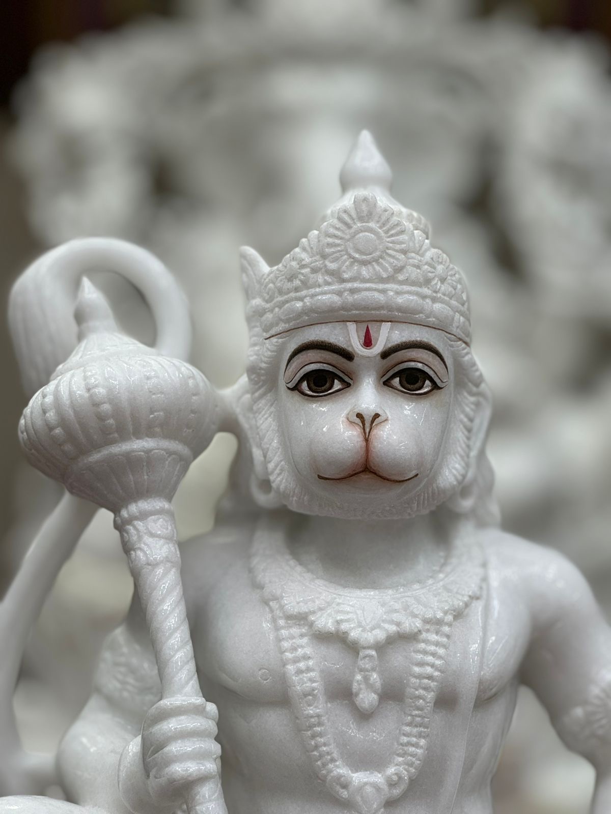 Grand Makrana Marble Temple - Traditional Hindu Mandir Custom Architecture Premium Handcrafted Design